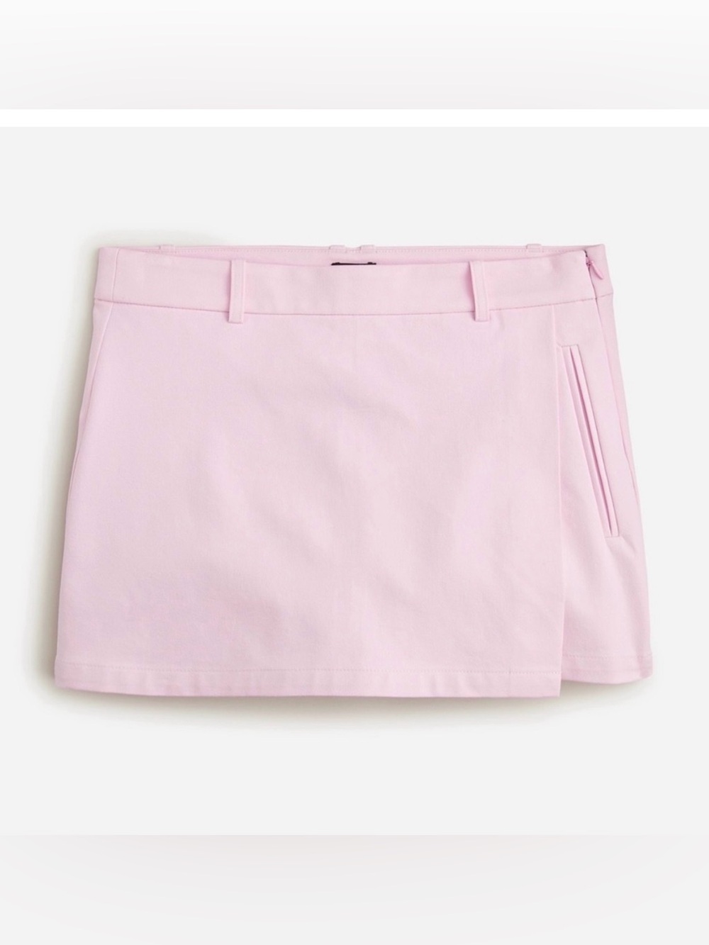 J. Crew Light Pink Cotton Blend Skort Like New